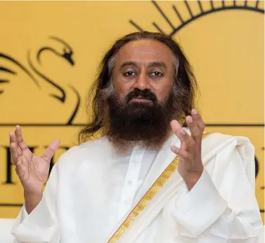  ?? ?? Sri Sri Ravi Shankar.