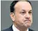  ?? ?? Leo Varadkar, the Irish Taoiseach, faced criticism from Green ministers within his coalition government over the referendum defeats