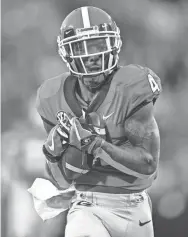  ?? DALE ZANINE/USA TODAY SPORTS ?? Georgia wide receiver Mecole Hardman has drawn comparison­s to Chiefs star Tyreek Hill.