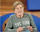  ??  ?? Mito Robert Redford, 81 anni, al Sundance di gennaio