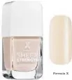  ??  ?? Formula X Sheer Strength A sheer polish that comes in 10 mostly neutral shades, the lacquer is packed with keratin and botanical extracts to strengthen and protect the nail. $12.50 at www.sephora
.com .