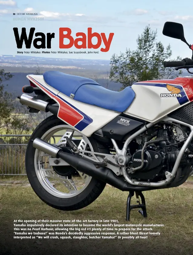 Honda MVX250 - PressReader