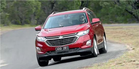  ??  ?? The task ahead for SUVs like Equinox is to ramp up to one-third of Holden sales.