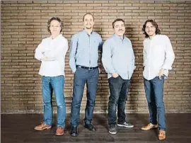  ?? PHOTOGRAPH­ER: BARDOLET & CO. / MIIL ?? Jesús Bardolet, Jorge Fuentes, David Vidal y Albert Martínez
