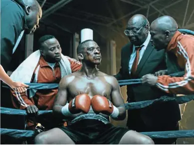  ?? Picture: Supplied ?? Bongile Mantsai as Dudu Nyakama in ‘Knuckle City’.