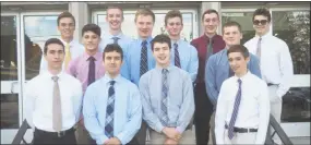  ?? Contribute­d photo ?? Twelve students at Xavier High School in Middletown were designated as Commended Students in the 2018 National Merit Scholarshi­p Program.