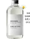  ??  ?? shiro shampoo, £18, sort of coal