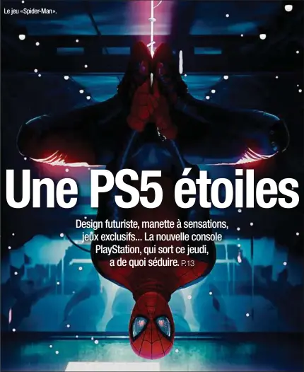  ??  ?? Le jeu «Spider-Man».