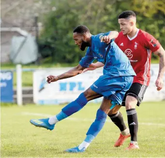  ?? ?? Kamaron English has left Marlow to join National League South side Hungerford Town.