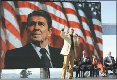  ??  ?? A ceremony in 2011 at the Reagan Presidenti­al Library in Simi Valley, California.