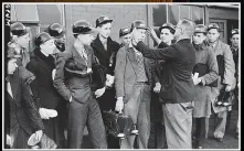  ?? ?? MINE Bevin Boys at Askern Colliery near Doncaster in 1944
