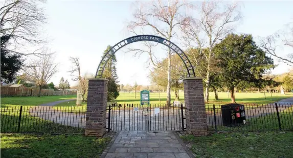  ?? David Betts ?? The future of bowls at Canford Park will be secured by agreeing a lease with the existing occupiers