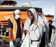  ?? (Photo Croix-Rouge italienne) ?? Une arrivée à Vibo Marina, dans le sud du pays, samedi.