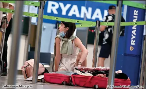  ?? Fot. Fernando Villar/Reuters/Forum ?? Lotnisko w Madrycie