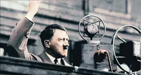  ?? DISCOVERY MAX ?? Chaquetero e idealista En su etapa de construcci­ón, Hitler se convirtió en biógrafo de sí mismo