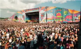  ??  ?? A still from Woodstock 99: Peace, Love, and Rage. Photograph: HBO