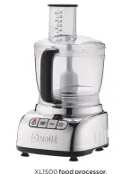  ??  ?? XL1500 food processor, £259, Dualit