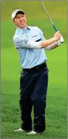  ??  ?? TIED: Gavin Moynihan had six birdies and three bogeys