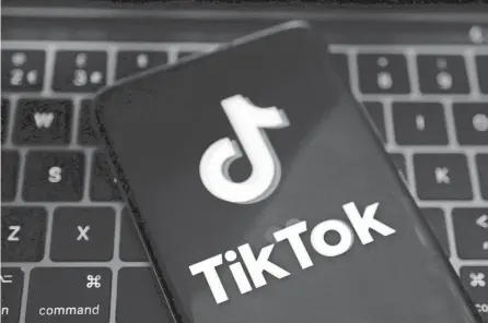  ?? DADO RUVIC/REUTERS FILE ?? Tiktok has rivaled larger companies for user attention and ad budgets, and its cultural power is reflected in its ability to catapult emerging artists into viral hits.