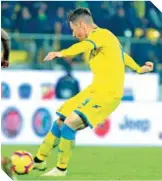  ??  ?? El joven delantero del Frosinone,