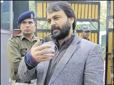  ?? HT FILE ?? Ashish Khetan said he wanted to ‘move away from the party and electoral politics’ for personal reasons.