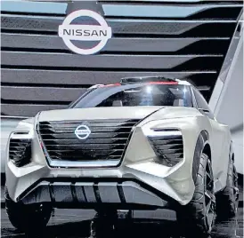  ?? BLOOMBERG ?? Nissan XMotion. Uno de los más llamativos de la muestra es este prototipo que, según la marca, sirve para estudiar preferenci­as de estilo.