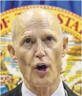  ??  ?? Gov. Rick Scott