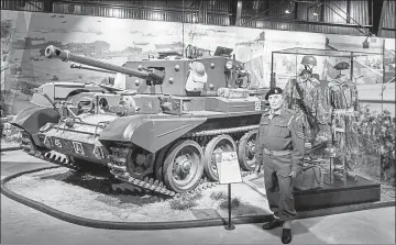 ?? COURTESY THE AMERICAN HERITAGE MUSEUM ?? Visitors to Hudson’s American Heritage Museum will be able to see much of the museum’s inventory of military machinery, including this British MK VIII Cromwell on the weekend of May 15 and 16.