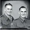  ??  ?? The servicemen were identified as brothers, Clarence “Clarrie” Cecil Kjestrup and William Bruce Kjestrup.