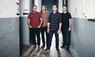  ?? ?? It’s been emotional … Jimmy Eat World, photograph­ed backstage at the O2 Academy Brixton. Photograph: Suki Dhanda/The Observer