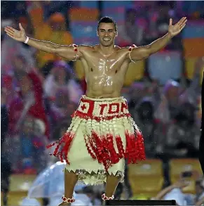  ?? GETTY IMAGES ?? Tongan Olympic athlete Pita Taufatofua is hoping to compete at three consecutiv­e Olympic Games in three unrelated sports.