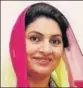  ??  ?? Dabwali MLA Naina Chautala