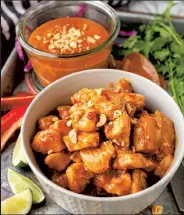  ?? Tara Kuczykowsk­i / Family Features ?? Peanut Butter Chicken