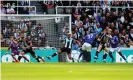  ?? Images ?? Lookman (No 37) gives Leicester the lead. Photograph: Lee Parker/CameraSpor­t/Getty