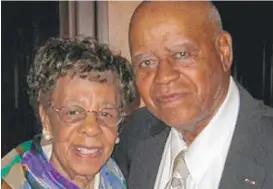  ??  ?? Freida and Edward Thompson were married for 74 years. | PROVIDED PHOTO