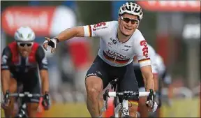  ??  ?? André Greipel compte 153 victoires chez les profession­nels depuis 2005.