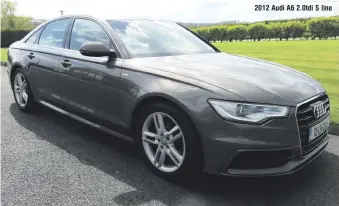  ??  ?? 2012 Audi A6 2.0tdi S line