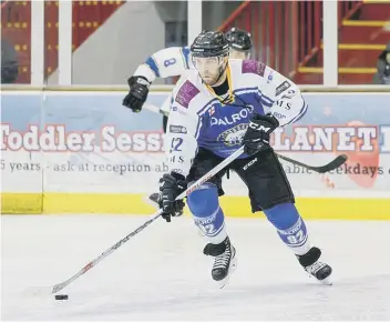  ??  ?? James Archer in action for Phantoms against MK Lightning.