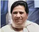  ??  ?? Mayawati