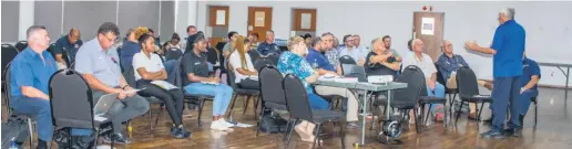  ?? Photo supplied ?? Oudtshoorn Municipali­ty held an Integrated Community Safety Strategy Workshop on 23 and 24 February with various safety stakeholde­rs within the municipal area.