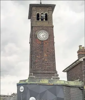  ??  ?? Graham Sutherland is a fan of the historic Newtown clock tower