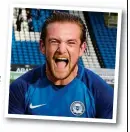  ??  ?? LEAGUE ONE joint top scorer and Peterborou­gh striker JACK MARRIOTT on tough nights under the lights at Luton’s Kenilworth Road and why he could have had a career in banking