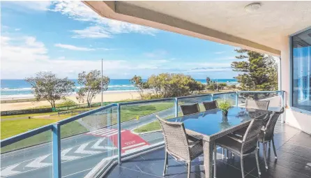  ??  ?? The Surfers Paradise whole-floor apartment owned by former Rebels bikie gang president Ricky Ciano, pictured top left with wife Rachel, will be auctioned next month. Ciano was found dead near a makeshift drug lab in western NSW early last year.