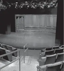  ?? THEATERWOR­KS HARTFORD ?? The stage at Theaterwor­ks Hartford will host three plays and a musical, all by female playwright­s, for its 2022-23 season. A 10th anniversar­y revision of “Christmas on the Rocks” is also in the works.