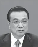  ?? CHINA DAILY FENG YONGBIN / ?? Premier Li Keqiang at the press conference on 15 March, 2019.