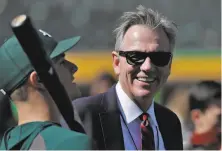  ?? Carlos Avila Gonzalez / The Chronicle 2019 ?? Billy Beane’s team has won a playoff series once in his 23 years with the A’s. He hopes those fortunes will change this week.