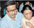  ??  ?? Rajesh and Nupur Talwar THE VERDICT ends a nine-year ordeal of the parents who were found guilty by a CBI court of murdering 14-year-old Aarushi.