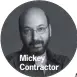  ??  ?? Mickey Contractor