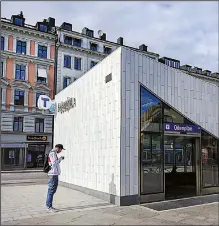  ?? Rick Steves’ Europe/SUZANNE KOTZ ?? Scandinavi­a continues to expand its enviable public transporta­tion systems; one example is this slick new subway stationati­on in Stockholm.