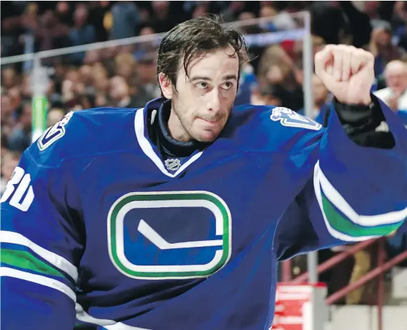  ?? — GETTY IMAGES FILES ?? Veteran goalie Ryan Miller has been named the Vancouver Canucks’ nominee for the Bill Masterton Memorial Trophy, awarded annually to the player who best exemplifie­s the qualities of perseveran­ce, sportsmans­hip and dedication to hockey.